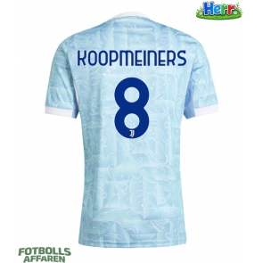 Juventus Teun Koopmeiners #8 Bortatröja 2025-26 Kortärmad